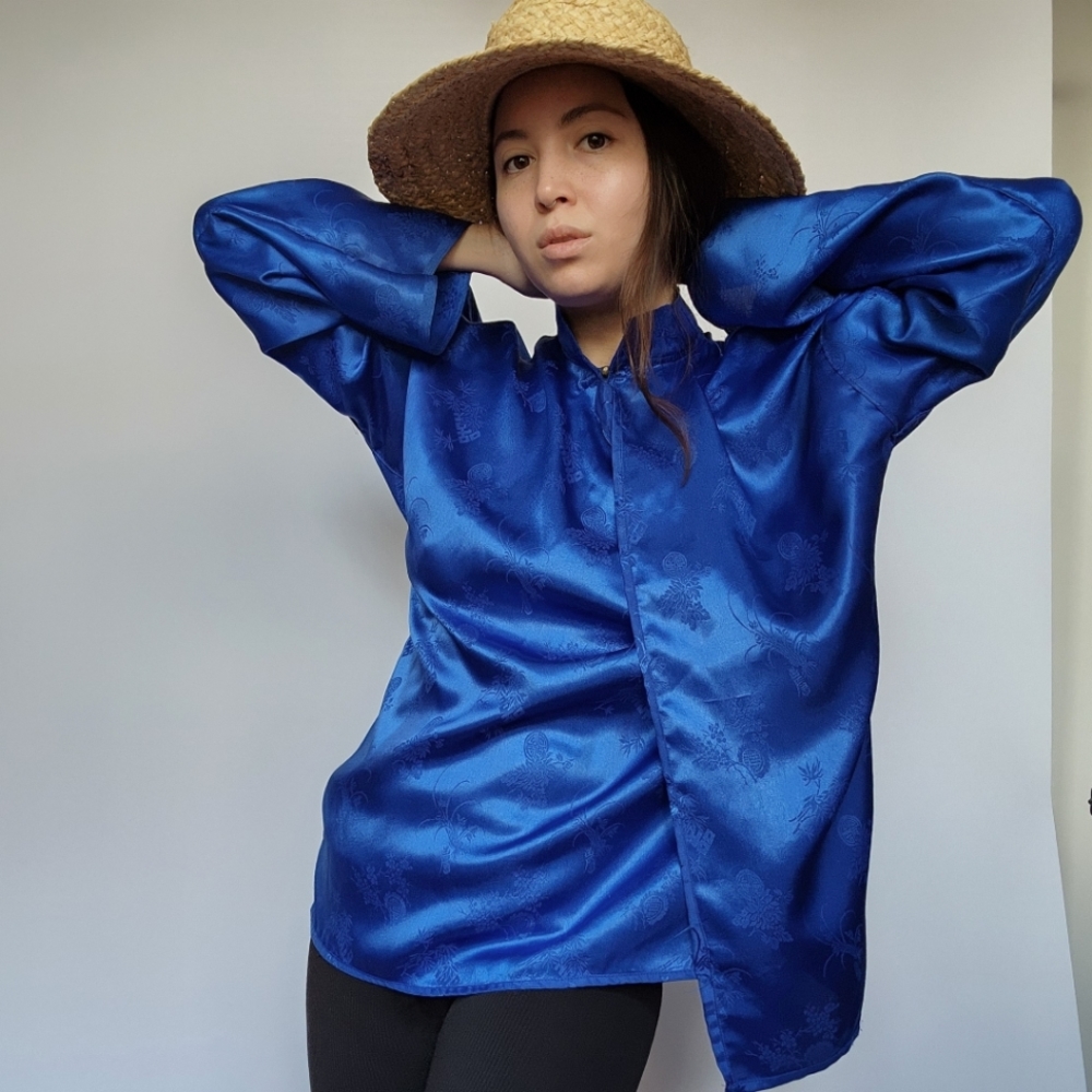 Vintage silk blouse
